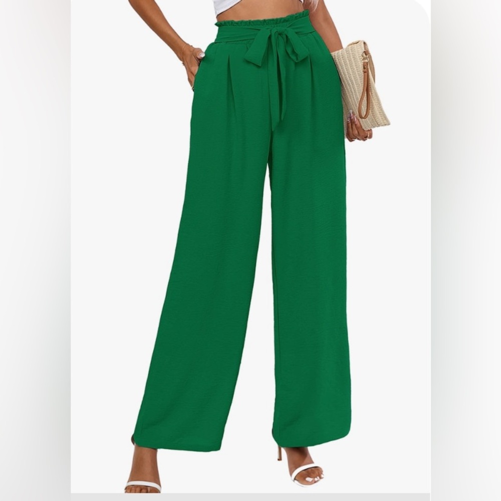 Women Elegant Wide Leg Pants